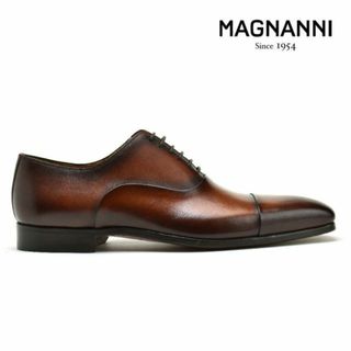 マグナーニ(MAGNANNI)の【CONAC】マグナーニ ドレスシューズ メンズ ビジネスシューズ ストレートチップ 内羽根式 革靴 コニャック MAGNANNI【送料無料】(ドレス/ビジネス)