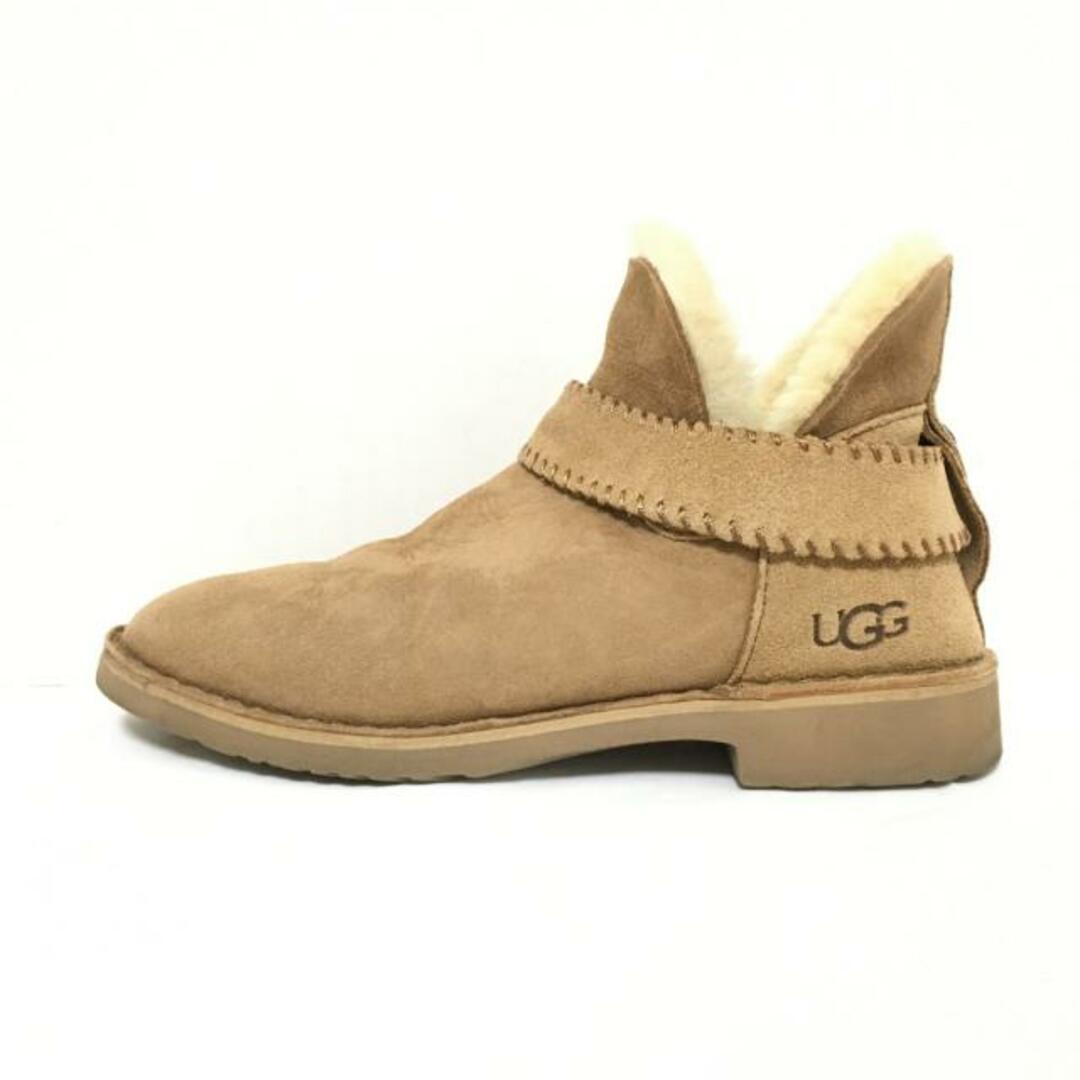 公式直営店 UGG(アグ) ショートブーツ 24 レディース マッケイ 1012358 ライトブラウン ムートン