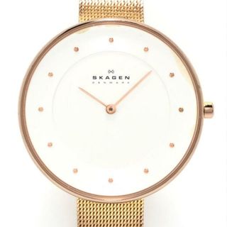 スカーゲン(SKAGEN)のSKAGEN(スカーゲン) 腕時計 - SKW2142 レディース シルバー(腕時計)