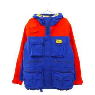 ポロラルフローレン(POLO RALPH LAUREN)のPOLO RALPH LAUREN ポロラルフローレン 18AW 復刻 HI TECH マウンテン ジップアップジャケット マウンテンジャケット オレンジ/ブルー MNPOOTW16010194(マウンテンパーカー)