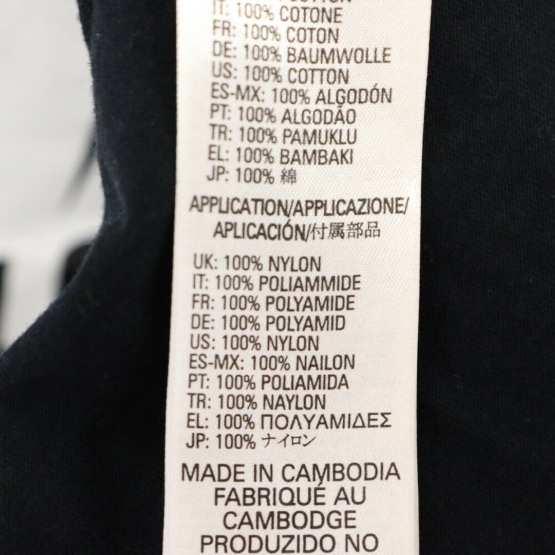 DIESEL(ディーゼル)のDIESEL ディーゼル フロントロゴプリント クルーネック半袖Tシャツ ブラック メンズのトップス(Tシャツ/カットソー(半袖/袖なし))の商品写真