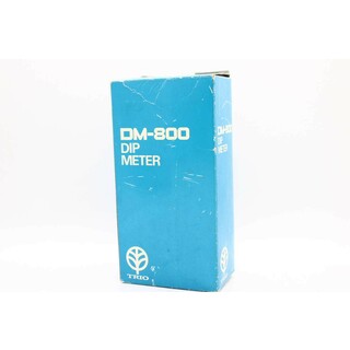 現状品 トリオ ディップメーター DM-800 TRIO DIP METER アマチュア 無線機 ITLI2UEY4FYM-YR-Z00-byebye(アマチュア無線)