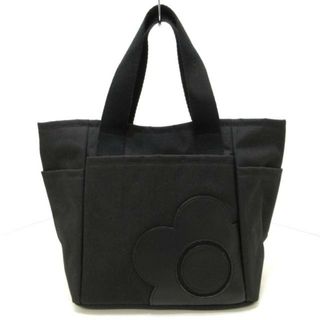 マリークワント(MARY QUANT)のMARY QUANT(マリークワント) トートバッグ - 黒 ナイロン×合皮(トートバッグ)