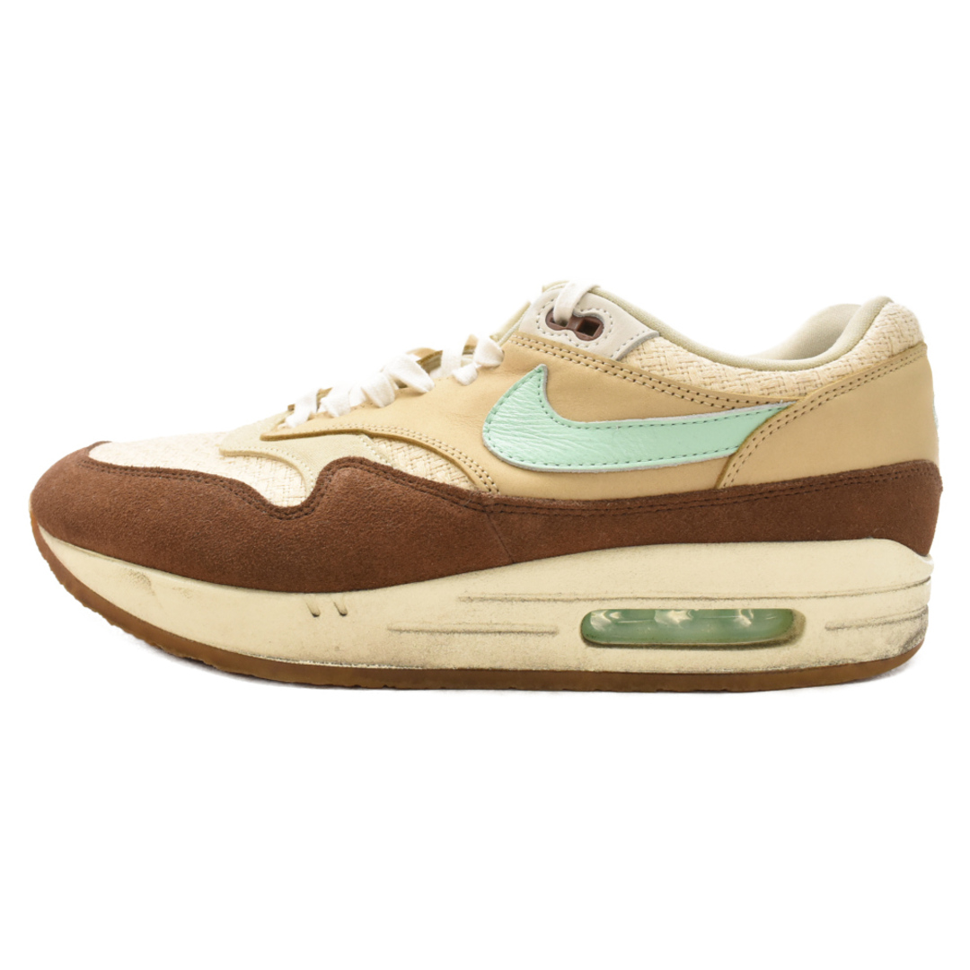 NIKE(ナイキ)のNIKE ナイキ AIR MAX 1 PRM CREPE HEMP エアマックス1 プレミアム クレープ ヘンプ ローカットスニーカーブラウン US12/30cm FD5088-200 メンズの靴/シューズ(スニーカー)の商品写真