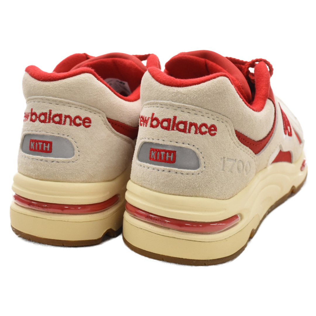 KITH キス ×New Balance Toronto Marshmallow トロント マシュマロ ローカットスニーカー ベージュ/レッド US5/23cm CM1700KM レディースの靴/シューズ(スニーカー)の商品写真