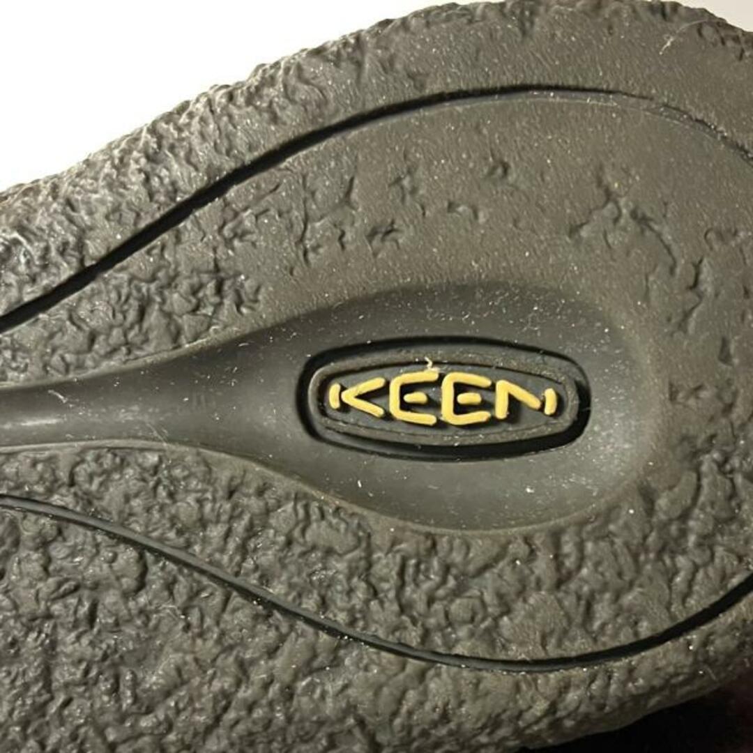 KEEN(キーン)のKEEN(キーン) ショートブーツ 24 レディース - ダークブラウン インソール取外し可 スエード×ニット レディースの靴/シューズ(ブーツ)の商品写真