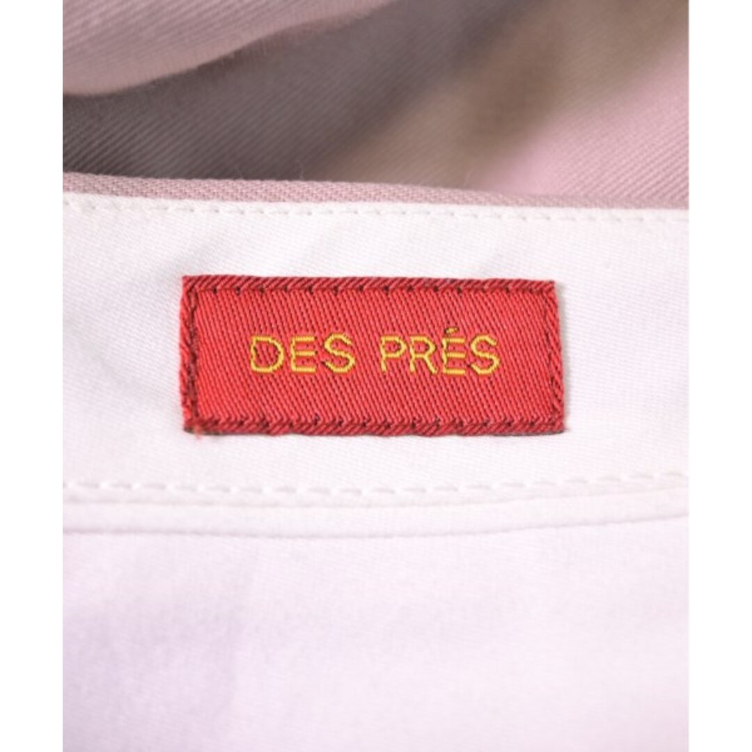 DES PRES(デプレ)のDES PRES デプレ スラックス 34(XS位) ピンク系 【古着】【中古】 レディースのパンツ(その他)の商品写真