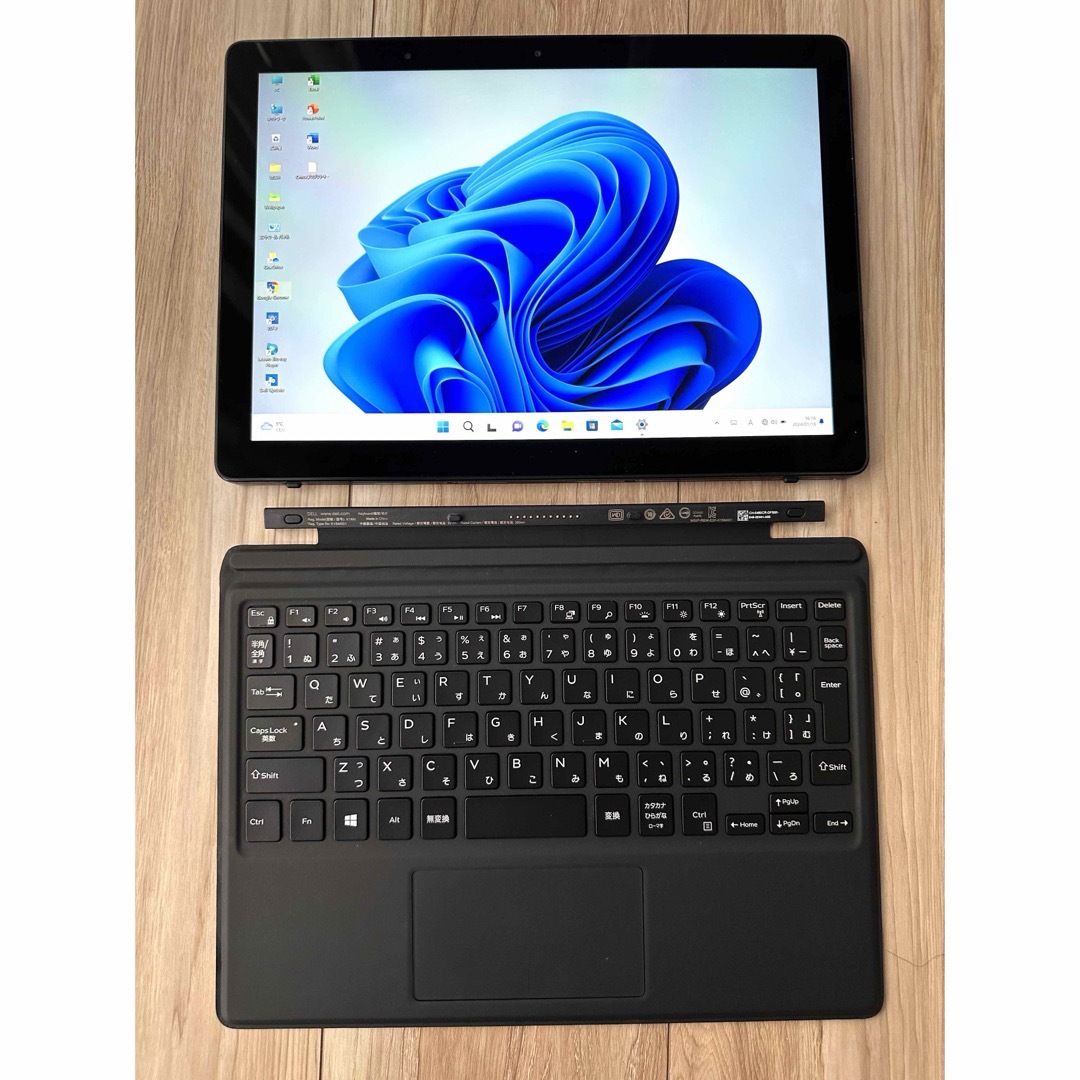 DELL(デル)のOffice2021&Win11搭載！タブレットPC！Latitude 12 スマホ/家電/カメラのPC/タブレット(タブレット)の商品写真