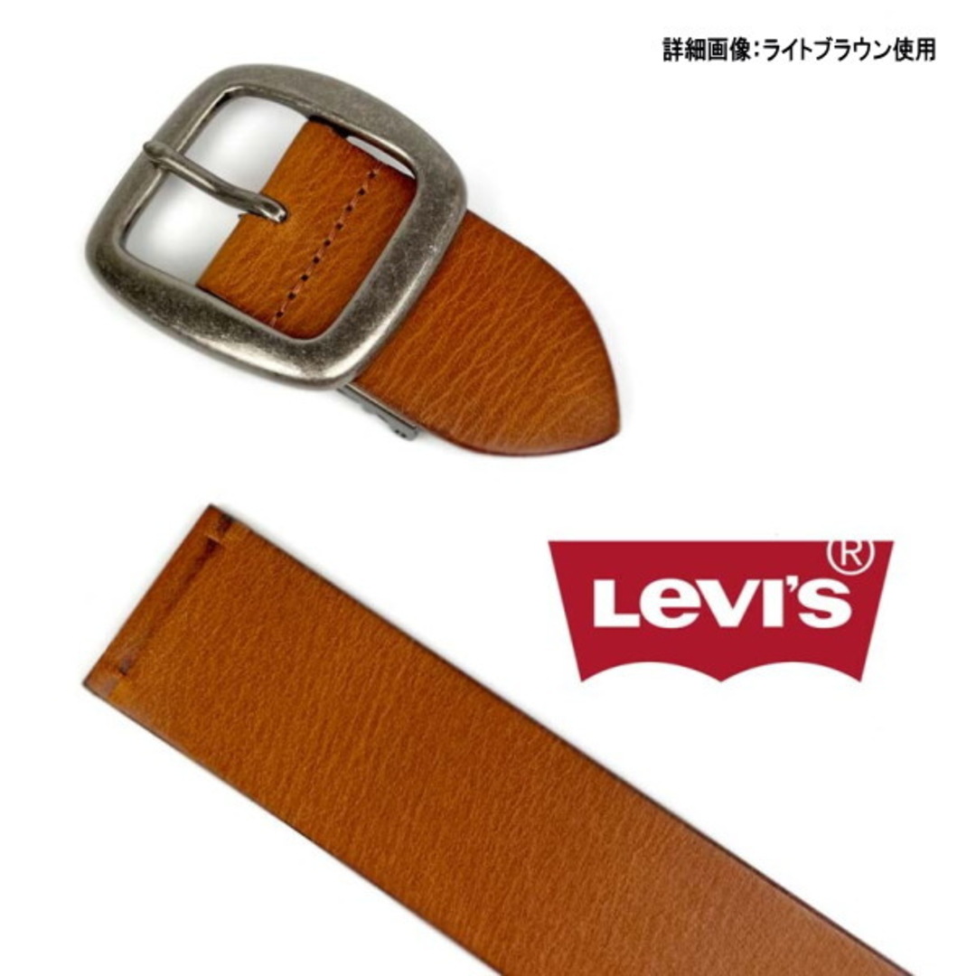 Levi's(リーバイス)の6469LBR リーバイス  40ミリギャリソンバックル ライトブラウン メンズのファッション小物(ベルト)の商品写真