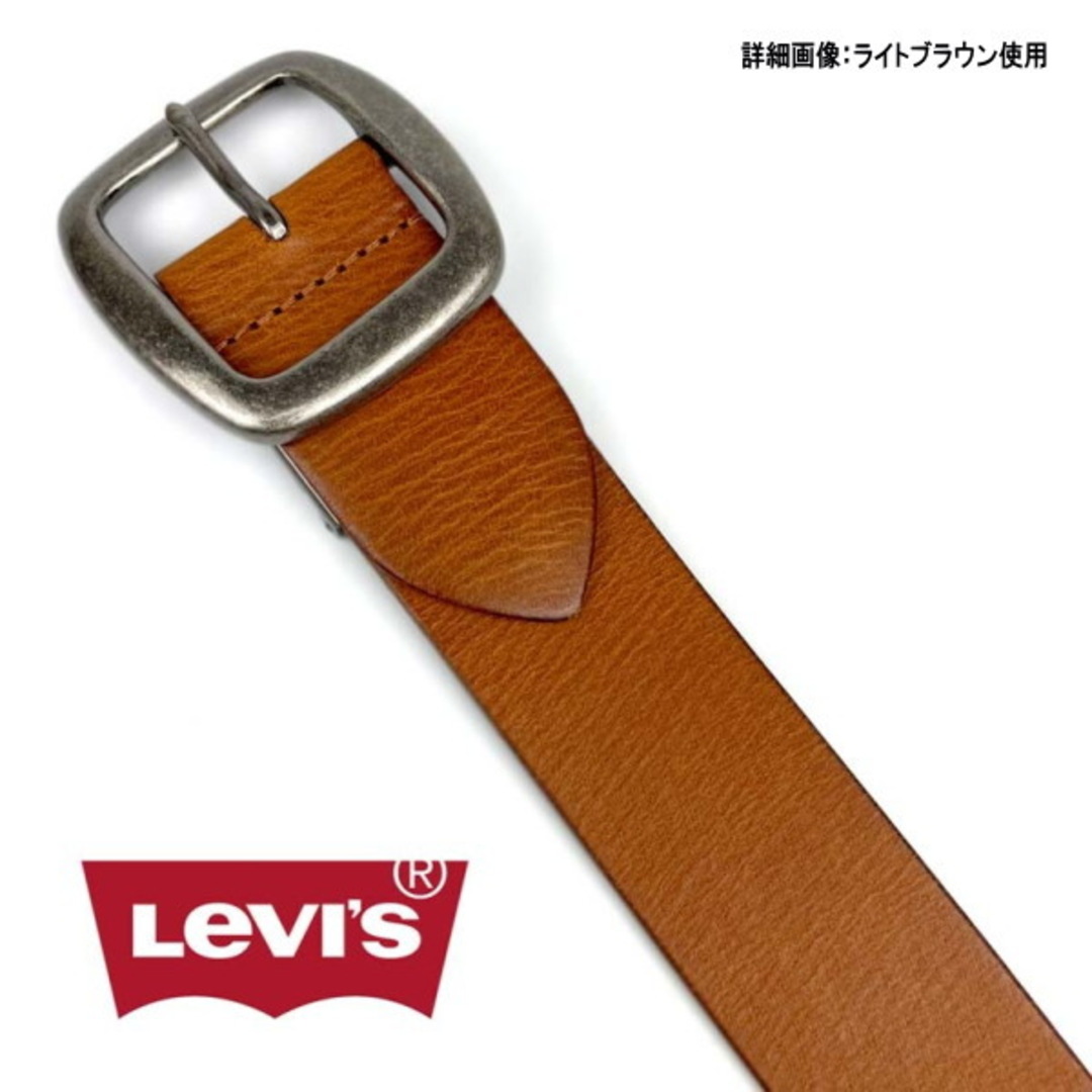 Levi's(リーバイス)の6469LBR リーバイス  40ミリギャリソンバックル ライトブラウン メンズのファッション小物(ベルト)の商品写真