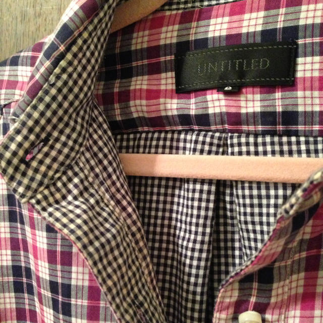 UNTITLED(アンタイトル)のUNTITLEDチェックシャツ♪ レディースのトップス(シャツ/ブラウス(長袖/七分))の商品写真