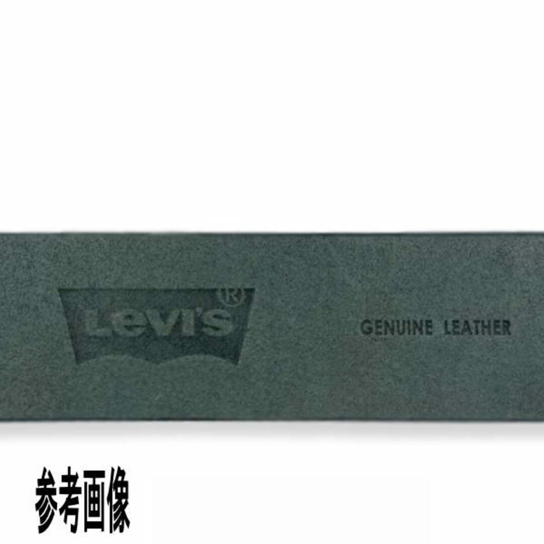 Levi's(リーバイス)の黒 リーバイス 6647 メタルループ リアルレザー ベルト 本革  メンズのファッション小物(ベルト)の商品写真