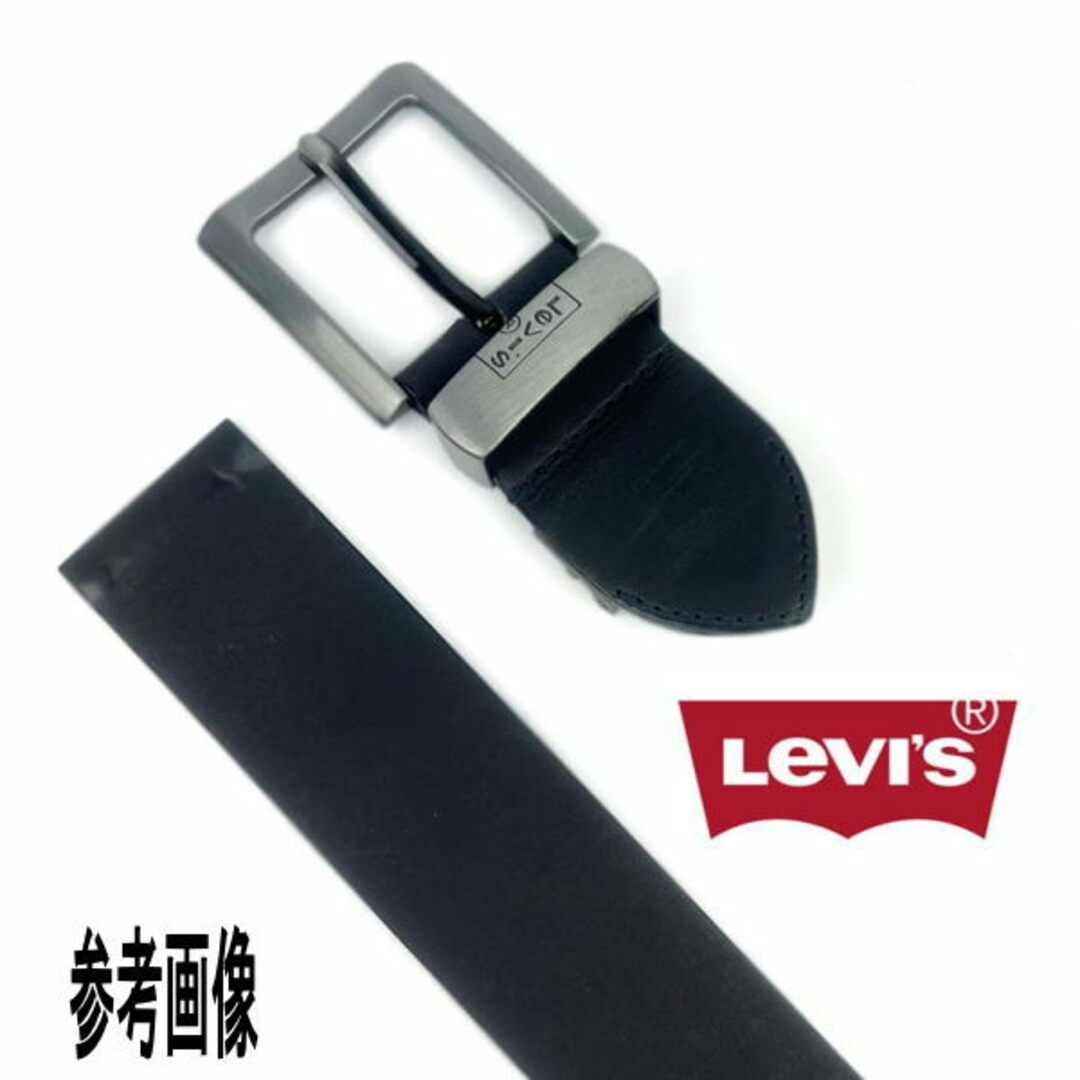 Levi's(リーバイス)の緑 リーバイス 6647 グリーン リアルレザー ベルト 本革 メンズのファッション小物(ベルト)の商品写真