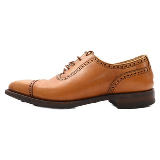 クロケットアンドジョーンズ(Crockett&Jones)のCrockett&Jones クロケットアンドジョーンズ WESTBOURNE ウエストボーン レザー パンチドキャップトゥ ローカットシューズ ブラウン 5152(ドレス/ビジネス)