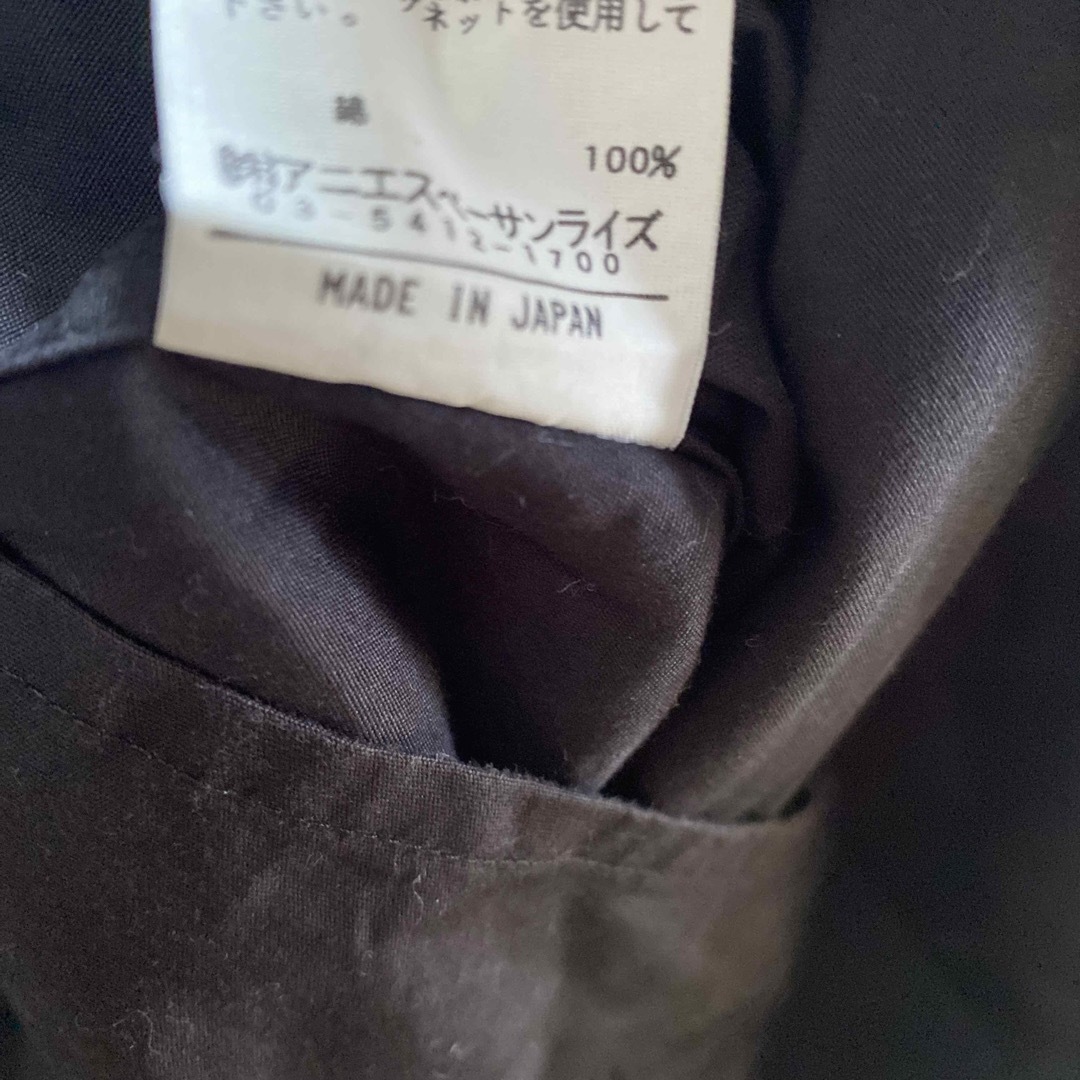 agnes b.(アニエスベー)のagnebアニエスベースウィングトップスイングシャツジャケットブラック黒日本製 メンズのトップス(シャツ)の商品写真