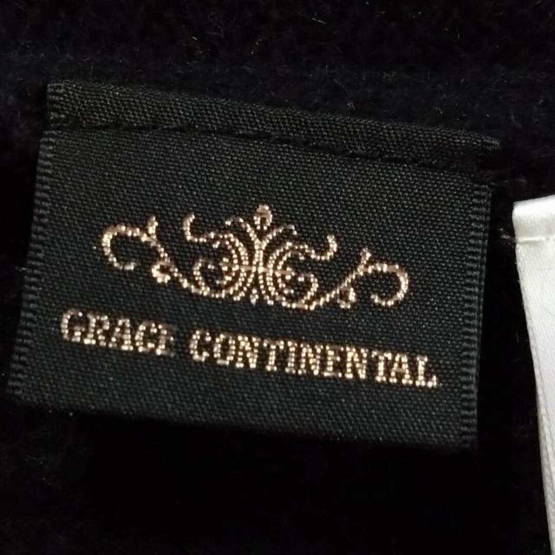 GRACE CONTINENTAL(グレースコンチネンタル)のGRACE CONTINENTAL(グレースコンチネンタル) 長袖セーター サイズ36 S レディース - 黒×マルチ ハイネック レディースのトップス(ニット/セーター)の商品写真