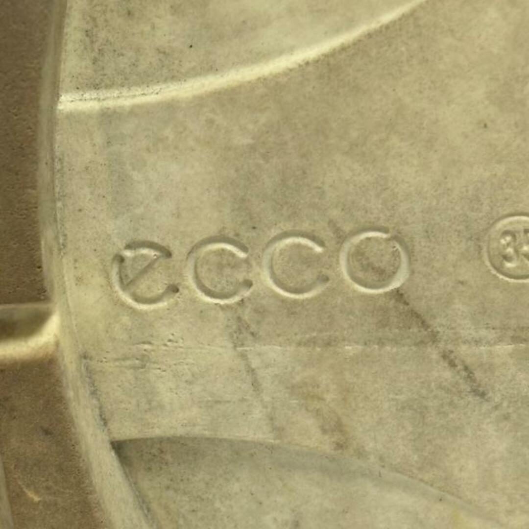 ECHO(エコー)のECCO(エコー) シューズ US4 レディース - 黒 インソール取外し可/ウィングチップ/パンチング レザー レディースの靴/シューズ(その他)の商品写真