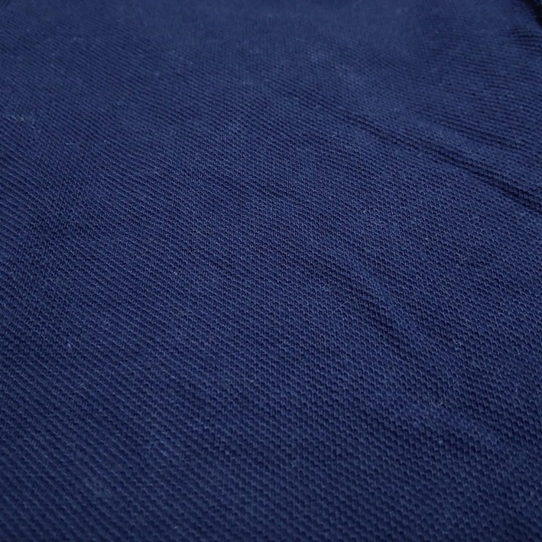 Ralph Lauren(ラルフローレン)のRalphLauren(ラルフローレン) 半袖ポロシャツ サイズM メンズ美品  - ダークネイビー×イエロー メンズのトップス(ポロシャツ)の商品写真