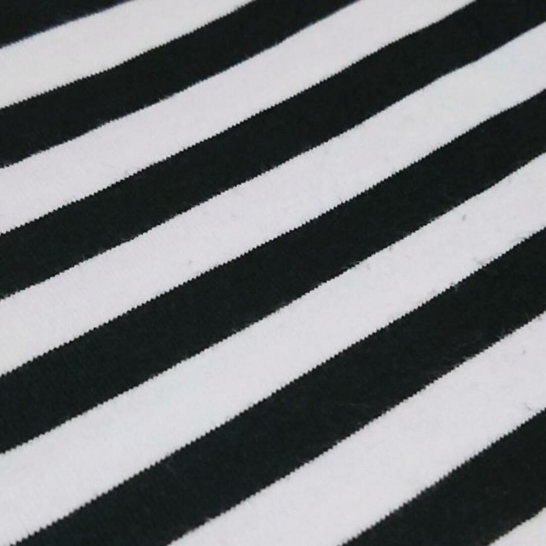 TRADITIONAL WEATHERWEAR(トラディショナルウェザーウェア) 半袖カットソー サイズS レディース - 白×黒 ボートネック/ボーダー レディースのトップス(カットソー(半袖/袖なし))の商品写真