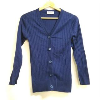 ジョンスメドレー(JOHN SMEDLEY)のJOHN SMEDLEY(ジョンスメドレー) カーディガン サイズS レディース ネイビー 薄手(カーディガン)