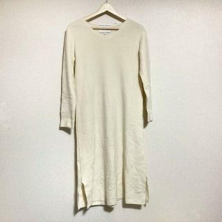 ベイジ(BEIGE,)のBEIGE(ベイジ) ワンピース サイズ2 M レディース - アイボリー Vネック/長袖/ロング(その他)