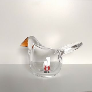 イッタラ(iittala)のイッタラ シエッポ　クリア×オレンジ　レアカラー　scope(ガラス)