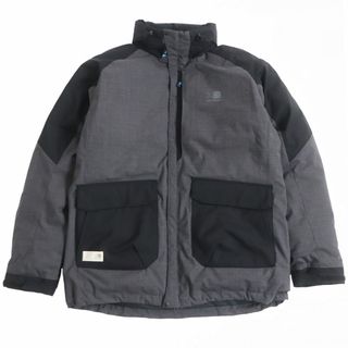 極美品□21AW eYe COMME des GARCONS JUNYA WATANABE MAN×karrimor WH-J919 ウールエステルトロラミネート ダウンジャケット グレー L