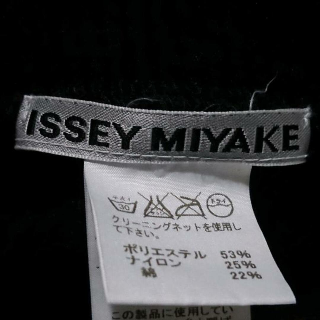 ISSEY MIYAKE(イッセイミヤケ)のISSEYMIYAKE(イッセイミヤケ) ワンピース サイズ2 M レディース美品  - 黒 ハイネック/長袖/ロング レディースのワンピース(その他)の商品写真