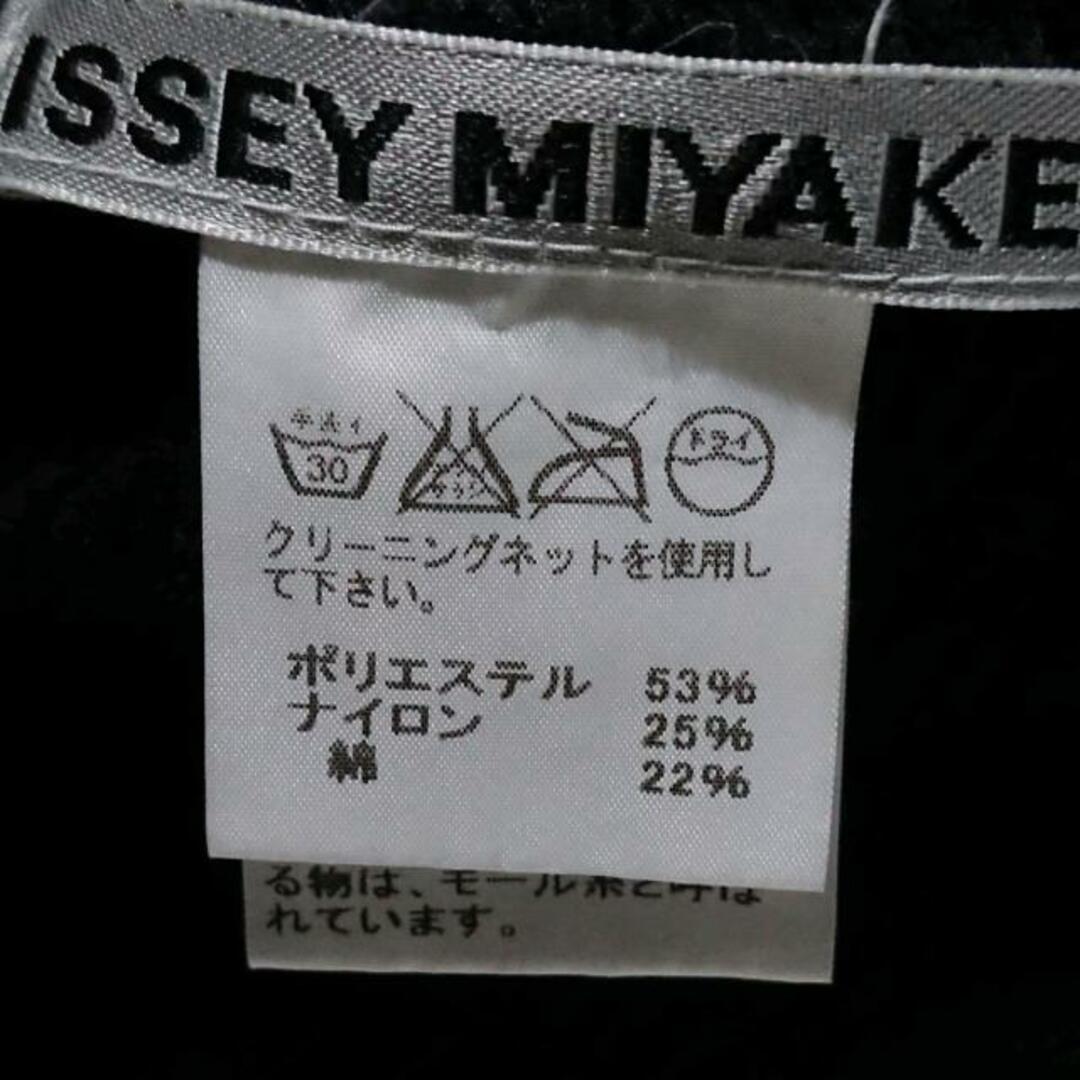 ISSEY MIYAKE(イッセイミヤケ)のISSEYMIYAKE(イッセイミヤケ) ワンピース サイズ2 M レディース美品  - 黒 ハイネック/長袖/ロング レディースのワンピース(その他)の商品写真