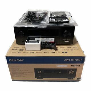デノン(DENON)のデノン Denon プレミアム サラウンドレシーバー AVR-X4700HK(アンプ)