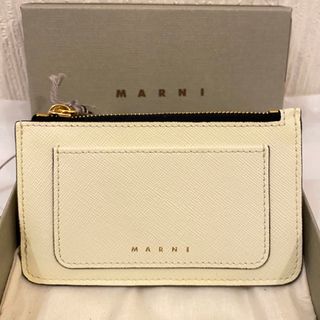 マルニ MARNI  カードケース フラグメントケース オフホワイト　アイボリー