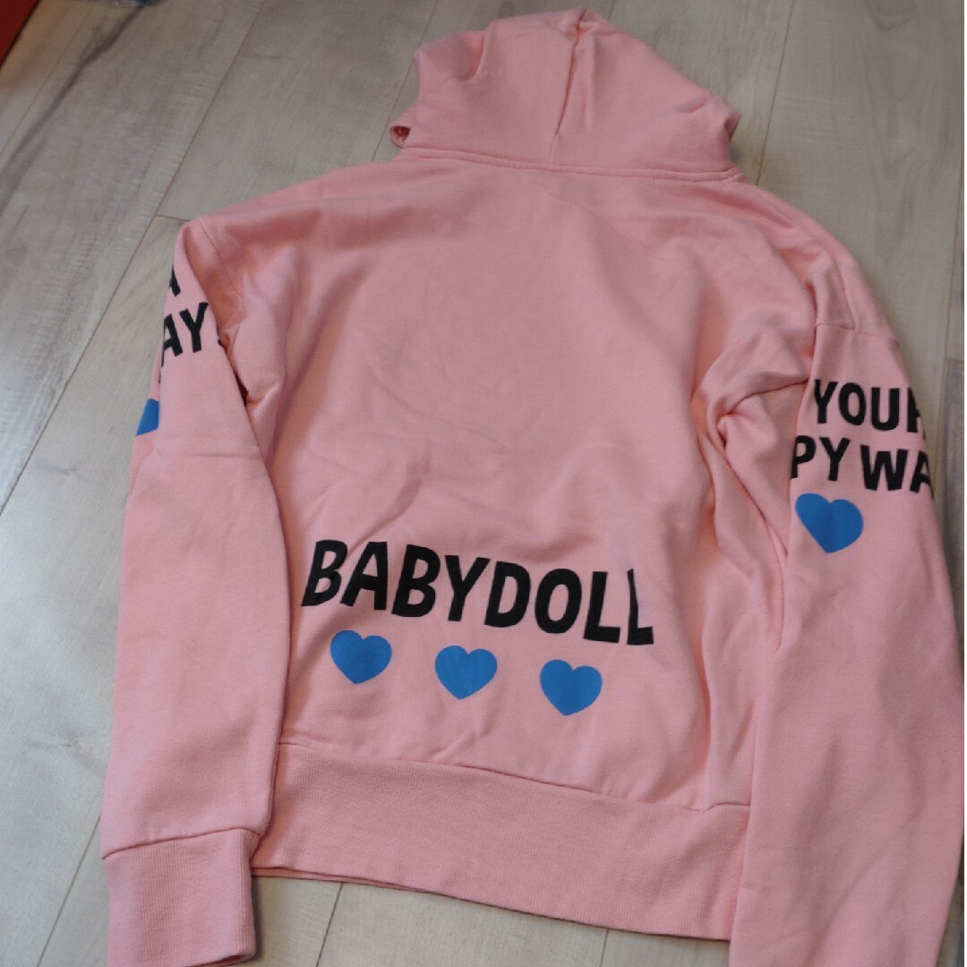 BABYDOLL(ベビードール)のBABYDOLL　パーカー　レディース レディースのトップス(パーカー)の商品写真