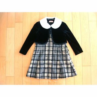 ポンポネット(pom ponette)のポンポネット ボレロ ワンピース セット 130cm(ドレス/フォーマル)