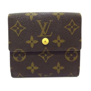 ルイヴィトン(LOUIS VUITTON)のLOUIS VUITTON(ルイヴィトン) Wホック財布 モノグラム ポルト モネ・ビエ カルト クレディ M61652 ■外側：モノグラム・キャンバス■内側：クロスグレインレザー(財布)