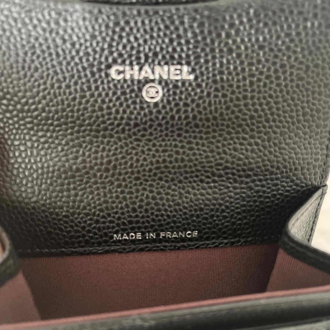 CHANEL(シャネル)の【美品】CHANEL シャネル　カードケース☆ミニ財布☆名刺入れ レディースのファッション小物(名刺入れ/定期入れ)の商品写真