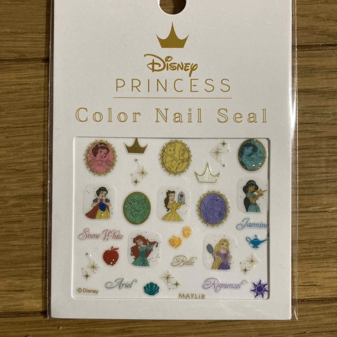 ディズニープリンセスネイルシール2点セット ディズニープリンセスネイルシール2点セット