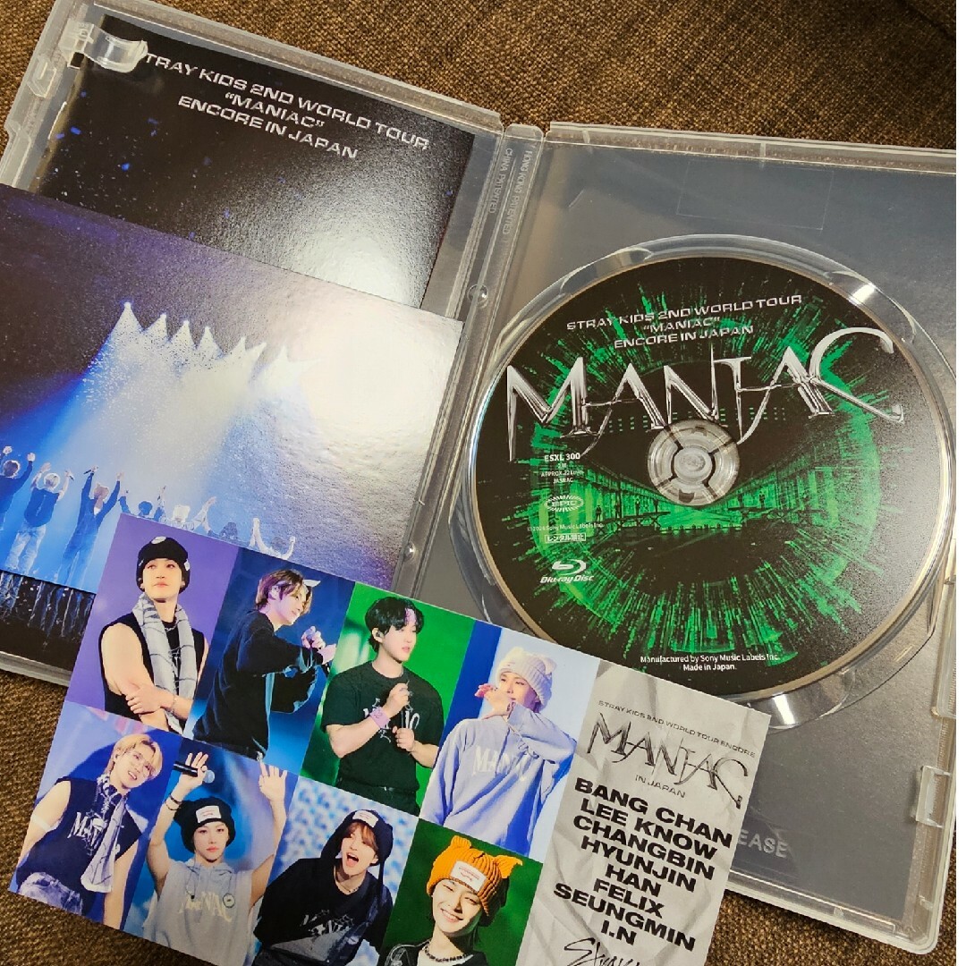 Stray Kids(ストレイキッズ)のStraykids MANIAC ENCORE in JAPAN エンタメ/ホビーのCD(K-POP/アジア)の商品写真