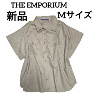 ジエンポリアム(THE EMPORIUM)のTHE EMPORIUM 半袖シャツ　Mサイズ　新品(シャツ/ブラウス(半袖/袖なし))