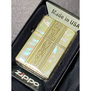 zippo シェル ゴールド 特殊加工 GOLD 希少モデル 2008年製(その他)