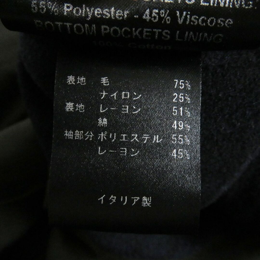 美品□PALTO/パルト チェック柄 ロゴボタン ウール チェスター 美品□PALTO/パルト チェック柄 ロゴボタン ウール チェスター