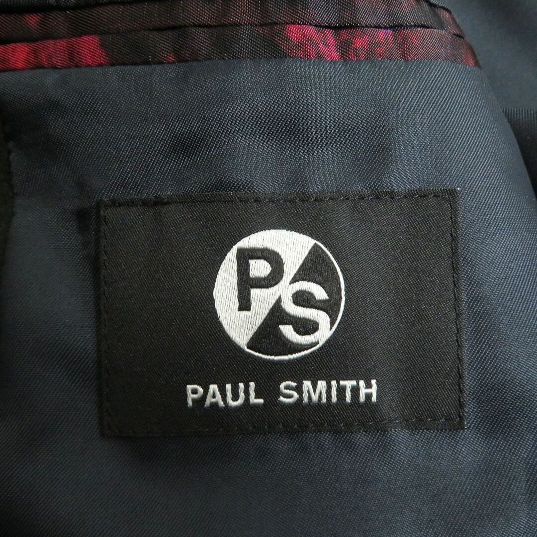 Paul Smith(ポールスミス)の極美品□PS Paul Smith ポールスミス ウール100％ ダブルブレスト チェスターコート/ロングコート ダークグリーン S 正規品 メンズオススメ メンズのジャケット/アウター(チェスターコート)の商品写真