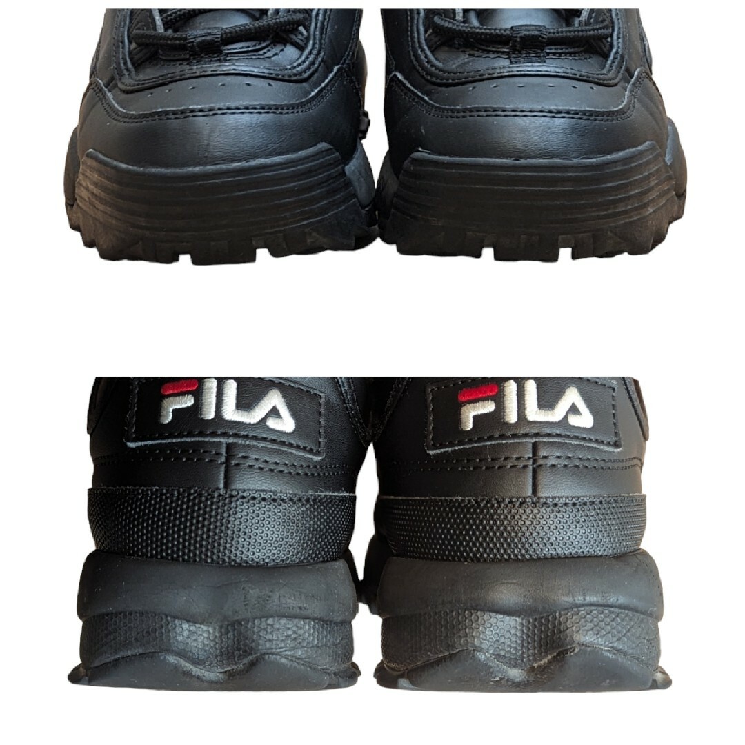 FILA(フィラ)のFILA フィラ 23.5cm 厚底スニーカー ディスラプター2 ブラック レディースの靴/シューズ(スニーカー)の商品写真