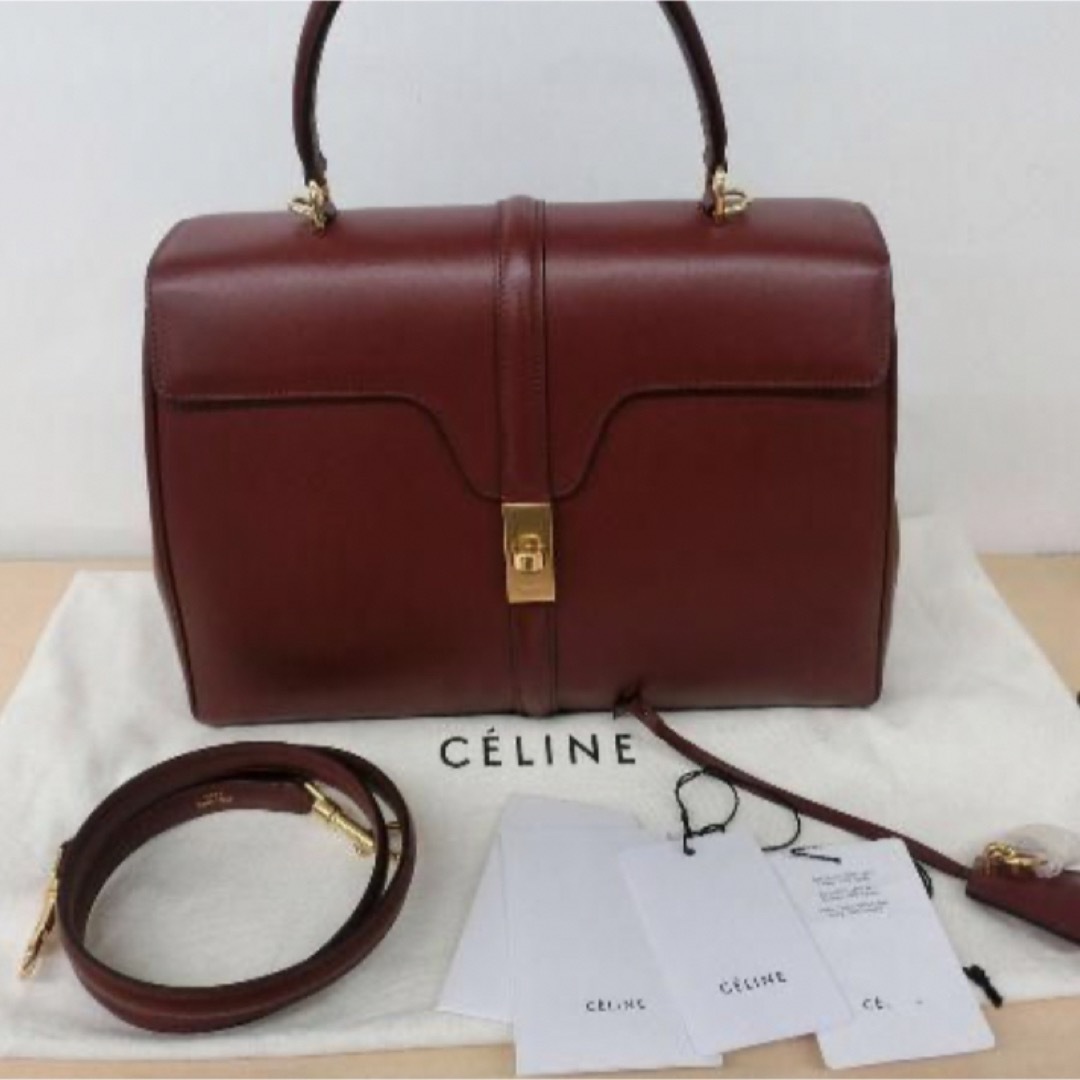 celine(セリーヌ)のセリーヌ　サテンドカーフ レディースのバッグ(トートバッグ)の商品写真