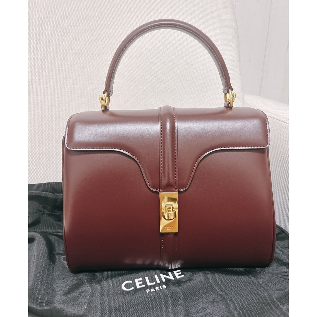 celine(セリーヌ)のセリーヌ　サテンドカーフ レディースのバッグ(トートバッグ)の商品写真