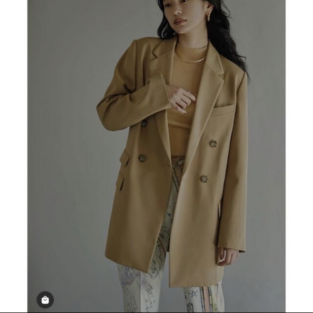 Ameri VINTAGE(アメリヴィンテージ)のAmeri CLASSIC MINIMAL TAILORED JACKET  レディースのジャケット/アウター(テーラードジャケット)の商品写真