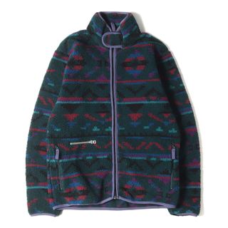 ポールスミス(Paul Smith)のPaul Smith ポールスミス ジャケット サイズ:L 総柄 フルジップ フリースジャケット ダークグリーン アウター ブルゾン ジャンパー 上着【メンズ】【中古】(その他)