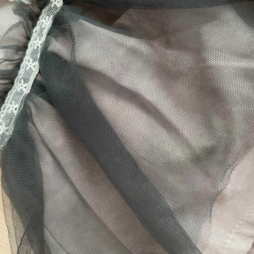 バースデイ　コトリ　cottoli セットアップ　80 記念日　チュール キッズ/ベビー/マタニティのベビー服(~85cm)(セレモニードレス/スーツ)の商品写真