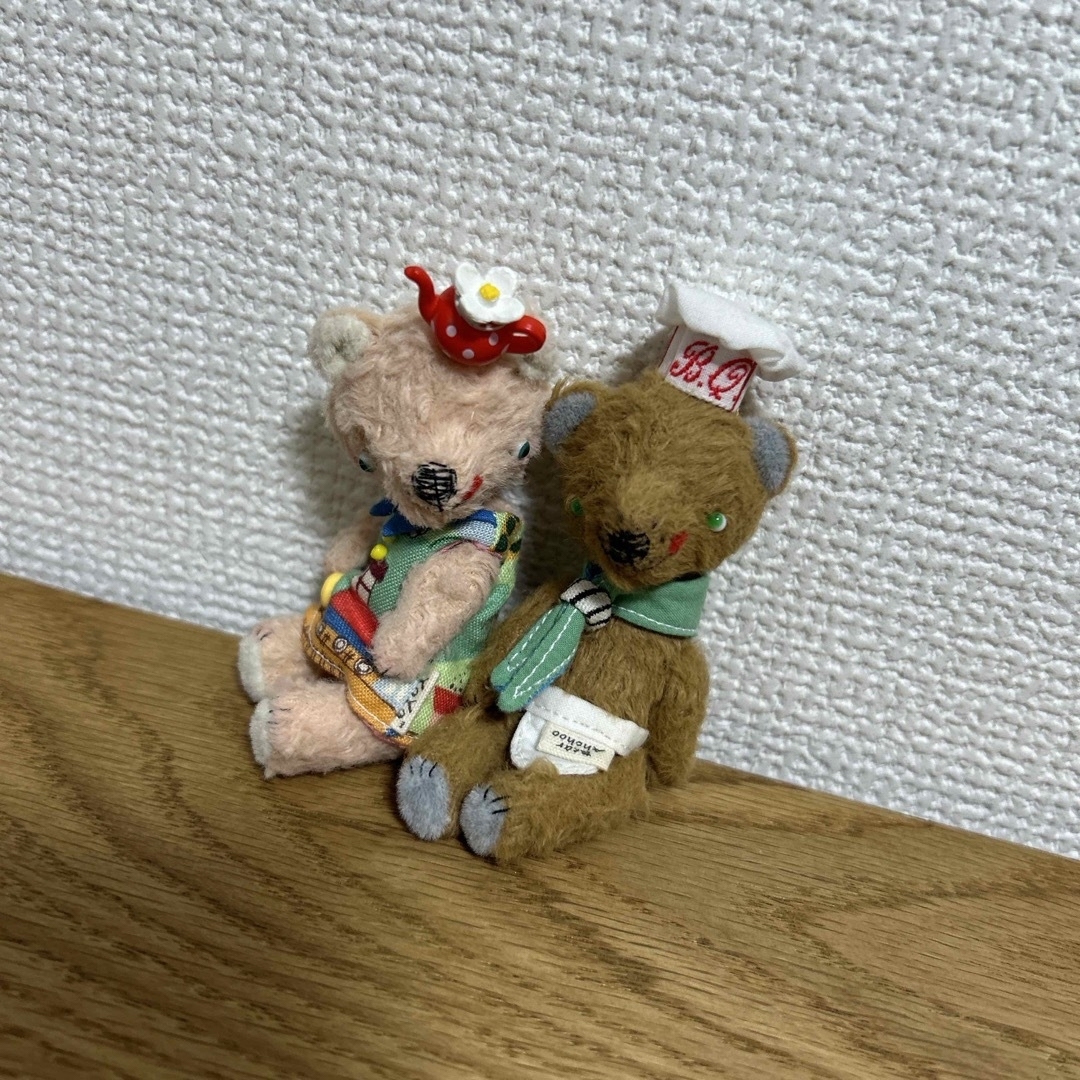 作家テディベア33 ハンドメイドのぬいぐるみ/人形(ぬいぐるみ)の商品写真