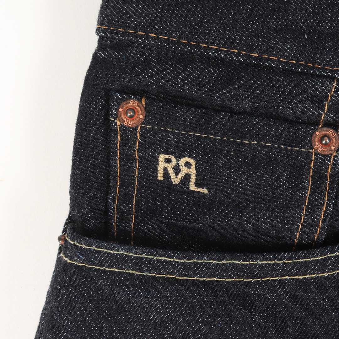 RRL(ダブルアールエル)のRRL ダブルアールエル パンツ サイズ:31×30 ジッパーフライ スリム ナロー デニムパンツ UNION STANDARD DENIM SLIM NARROW インディゴ ラルフローレン ボトムス ジーンズ ジーパン【メンズ】【中古】 メンズのパンツ(デニム/ジーンズ)の商品写真