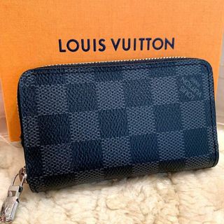 ルイヴィトン(LOUIS VUITTON)の☆美品☆ルイヴィトン ダミエグラフィット ジッピーコインパース N63076(コインケース/小銭入れ)